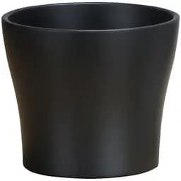Кашпо для цветов Scheurich 808 керамика 15“ антрацит (4002477335377)
