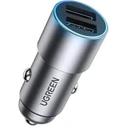 Автомобильное зарядное устройство для Ugreen CD130 Dual USB Car Charger 24Вт 2.4A