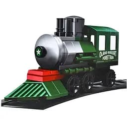 Детский конструктор Поезд Bambi CD8194-2 87 деталей