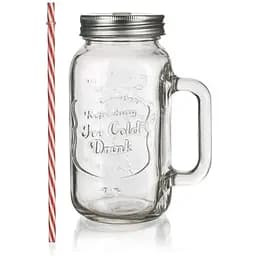 Скляна чашка з кришкою MADEIRA 700ml - мініатюра 3