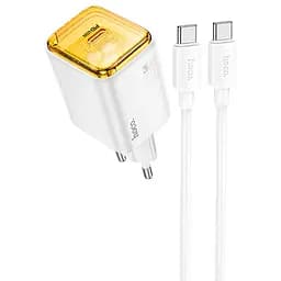 СЗУ Hoco N54 Monsoon PD45W (1USB-C) + кабель Type-C to Type-C