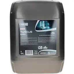 Олива моторна Lotos Turdus SHPD 15W40 CI-4 MB-228.1 MAN M3275-1 Volvo VDS-3, 20 л (160198)