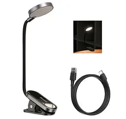 Лампа на акумуляторі Baseus Mini Clip Lamp DGRAD-0G - мініатюра 5