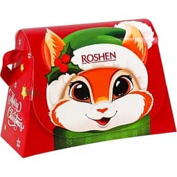 Новорічний подарунковий набір Roshen №2 Новорічна сумочка 338 г