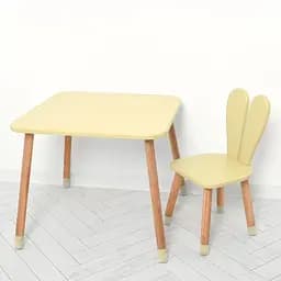 Дитячий столик Bambi зі стільцем 04-025BEIGE - мініатюра 2