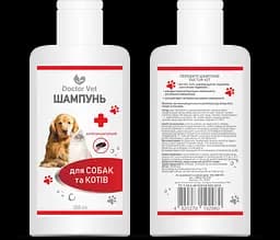Шампунь антипаразитарний для собак та котів Doctor Vet 100 мл - мініатюра 5