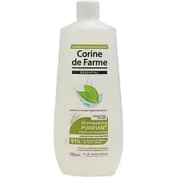 Шампунь Corine de Farme для жирного волосся очищувальний з екстрактом зеленого чаю 750 мл