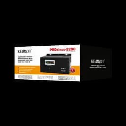 ДБЖ перетворювач напруги Kemot PROsinus 22000 12/230V (2200VA/1600W) Slim URZ3411 - мініатюра 2