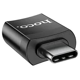 Перехідник Hoco UA17 Type-C Male to USB Female USB3.0 Чорний - мініатюра 5