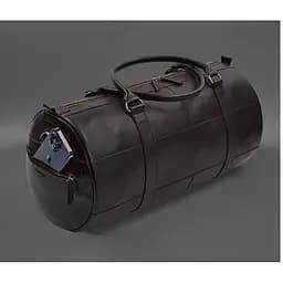 Шкіряна сумка Harper MAXI темно-коричнева краст