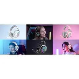 Навушники Fifine RGB білі (H6W) - мініатюра 15
