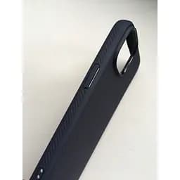 Чохол для iPhone 15 Spigen Liquid Air Navy Blue ACS06791 протиударний - мініатюра 6