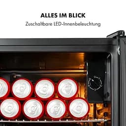 Холодильник для напоїв Klarstein Beersafe XXL Onyx (10034848) - мініатюра 7