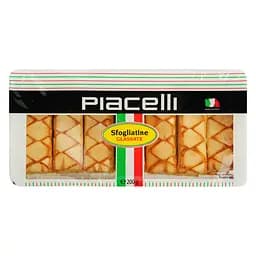 Печиво Piacelli Sfogliatine Glassate з листкового тіста глазуроване 200 г 