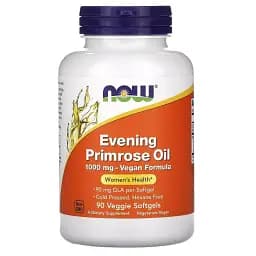 Масло примули вечерней Evening Primrose Oil Now Foods 90 вегетарианских капсул