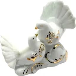 Голуби пара фарфор 12х9, 5х5,5 см