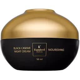 Ночной крем для лица Famirel Black Caviar питательный с черной икрой 50 мл