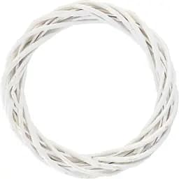 Вінок Yes! Fun ротанговий 30 см білий (974267)