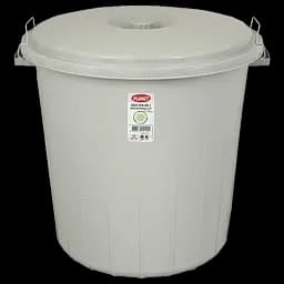 Бак для мусора Planet №2, 35 л серый (UP110L)