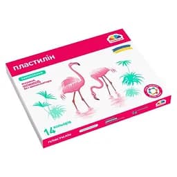 Набор для лепки пластилин "Увлечение" 200313, 14 цветов