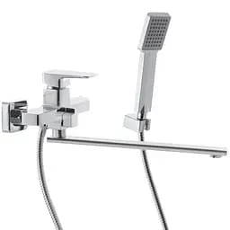 Змішувач для ванни Mixxus Premium Kvadro 006 Euro MI5807 Хром