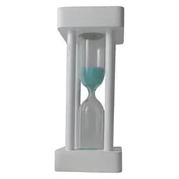 Часы песочные в деревянном корпусе на 1 минуту (бирюзовый песок) 81574