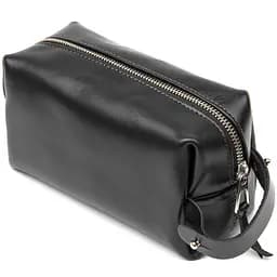 Чоловіча шкіряна косметичка GRANDE PELLE 17х10.5х7 см acs0018587 - мініатюра 2