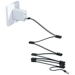 Кабель Hoco U103 Magnetic USB to Lightning 1 м черный