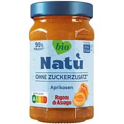 Джем Natu Абрикоса органічний без цукру 240 г