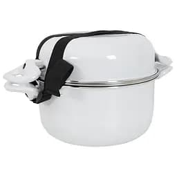 Набір посуду Gimex Cookware Set induction 7 предметів White (6977221) - мініатюра 2