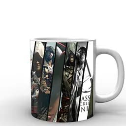 Кухоль GeekLand Assassins Creed образи AC.02.03 330 мл білий