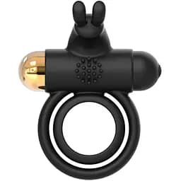 Эрекционное кольцо с вибрацией Dreamtoys Joel 9 см черный