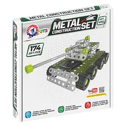 Металлический конструктор Танк ТехноК 4951TXK, 174 детали