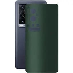 Захисна плівка StatusSKIN для Vivo X60 Pro Plus 5G Корпус Вініл Зелена матова - мініатюра 1
