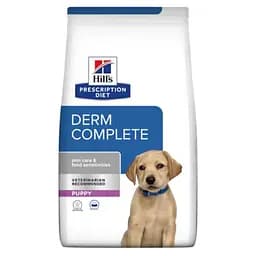 Сухий корм для цуценят Hill’s Prescription Diet Derm Complete при харчовій алергії та атопічному дерматиті, з