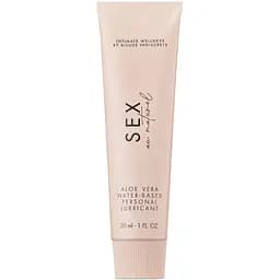 Лубрикант із доглядом на водній основі Bijoux Indiscrets Sex au Naturel - Aloe Vera