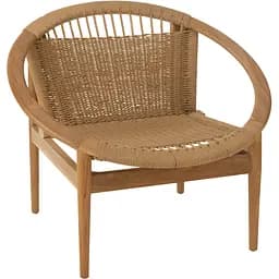 Крісло J-LINE з дерева тик (40807)