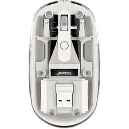 Бездротова миша Jedel WD131P прозоро-білий