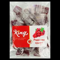 Мармелад изюм King сушеный 500 г