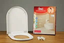 Сидения для унитаза с микролифтом NKP INCI 0336 Soft Close+Quick Release из термопласта