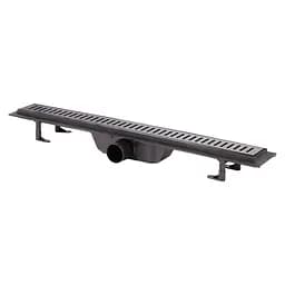 Лінійний трап Q-tap Dry FA304-700MBLA з сухим затвором 700 мм