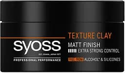Глина текстурирующая для волос Syoss Texture Clay Фиксация 5, 100 мл