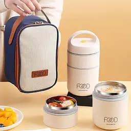 Термос для їжі ланчбокс FOOD харчовий термос з контейнером 0.68 л - мініатюра 2