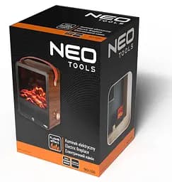 Камін електричний Neo Tools декоративний 850/1500Вт - мініатюра 6