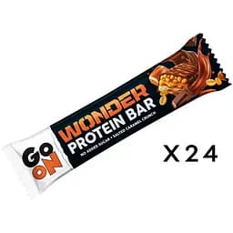 Батончик Wonder Protein Bar, 24*45 грам Солона арахісова карамель Go On Nutrition vit0001229