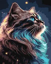 Набір для розпису по номерах Магія космосу, 40x50 см, КНО6549