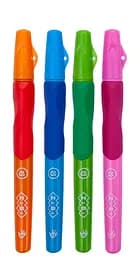 Ручка кулькова для правші з гумовим грипом 10шт zb. 2000-01