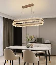 Светодиодная подвесная люстра QQD9419 Золото