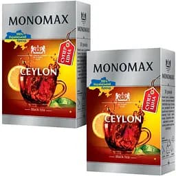 Набор черного чая Monomax Ceylon супер цена 160 г (2 шт. х 80 г)