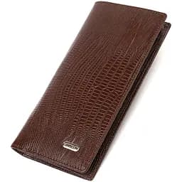 Мужской кожаный кошелек Canpellini 9.2х18.8х1 см acs0025605